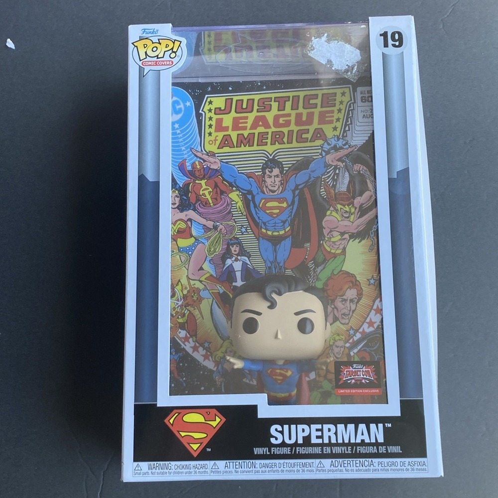 Funko Pop! Comic Book Cover with Case: DC Universe - Superman - Target...